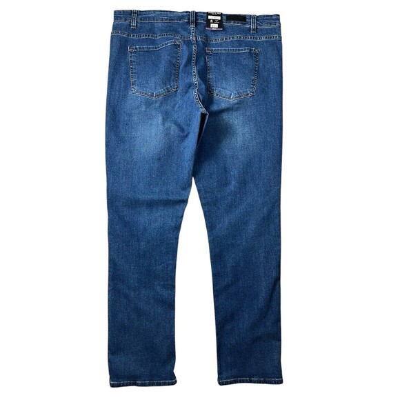 Kenneth Cole Straight Fit Stretch Denim Jeans Men's 40 x 34 (33.5" actual) NWT - Picture 4 of 12